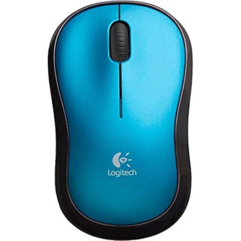 Mouse Sem Fio Logitech M185 Azul - 910-003636