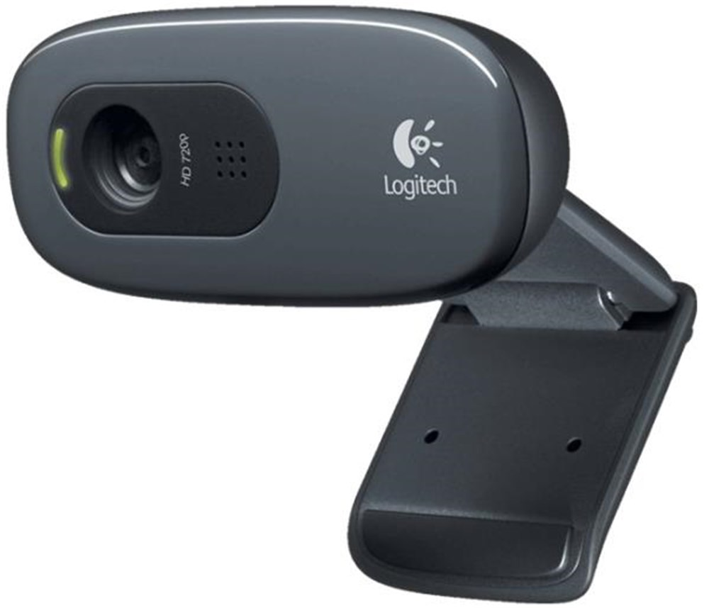 Webcam HD 720P Logitech C270 com Microfone - 960-000694