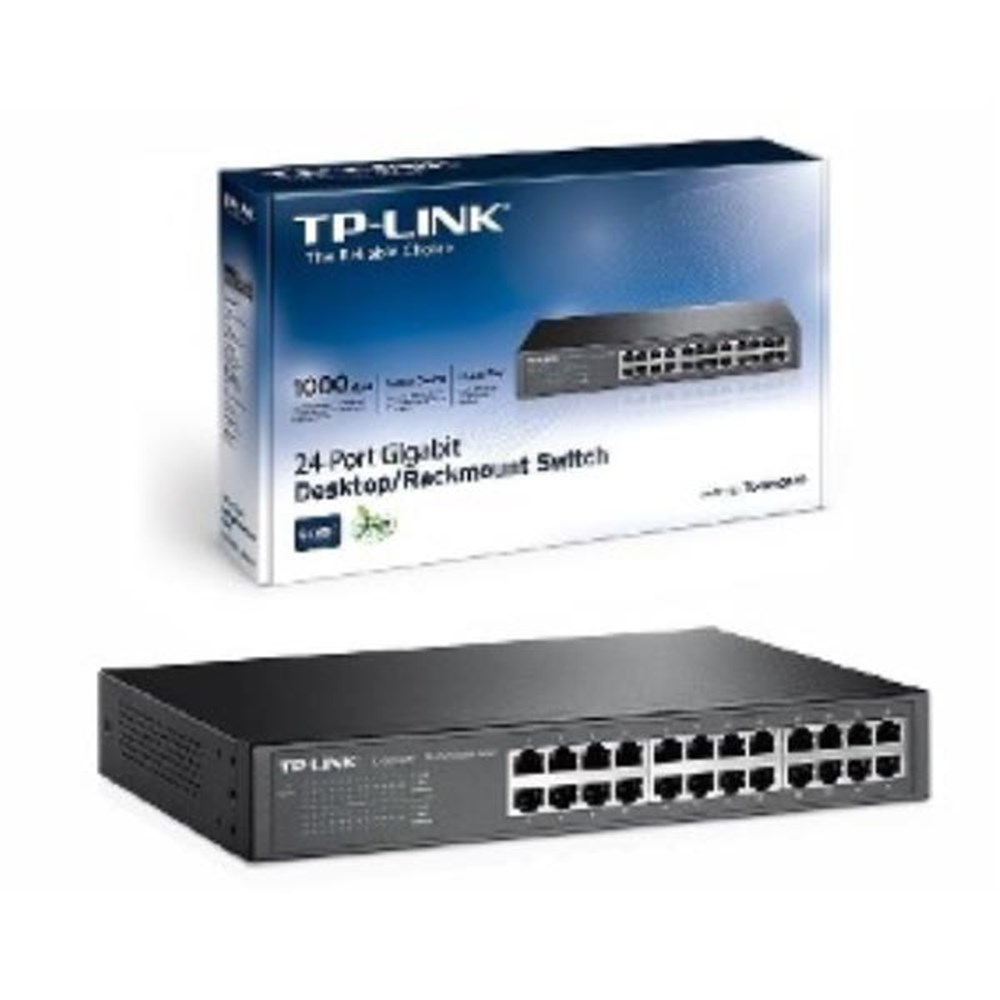 Switch 24 Portas Gigabit (100/1000Mbps) TP-Link TL-SG1024D