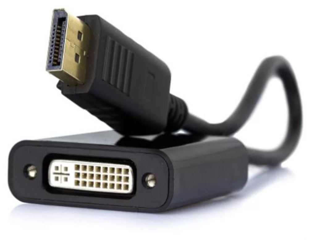 Adaptador Conversor DisplayPort Macho x Dvi 24+5 Femea