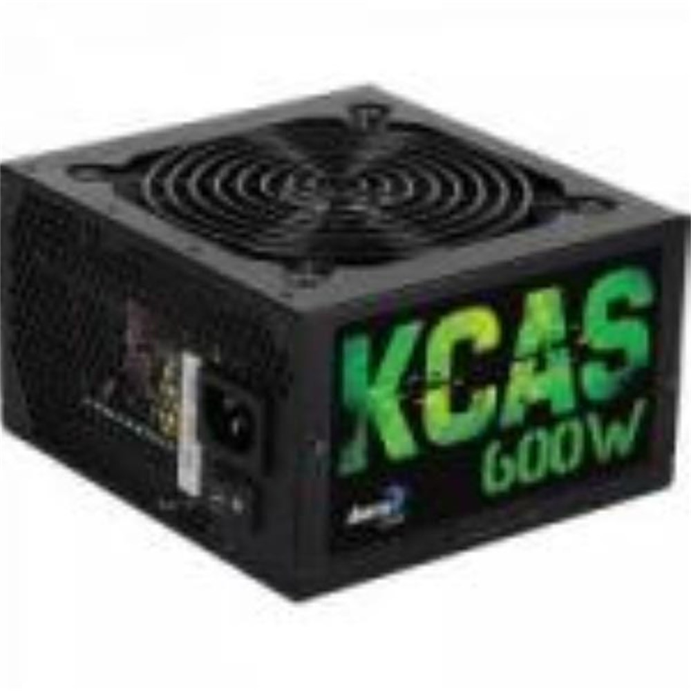 Fonte ATX Gamer KCAS 600W 80 Plus Bronze PFC Ativo Aerocool
