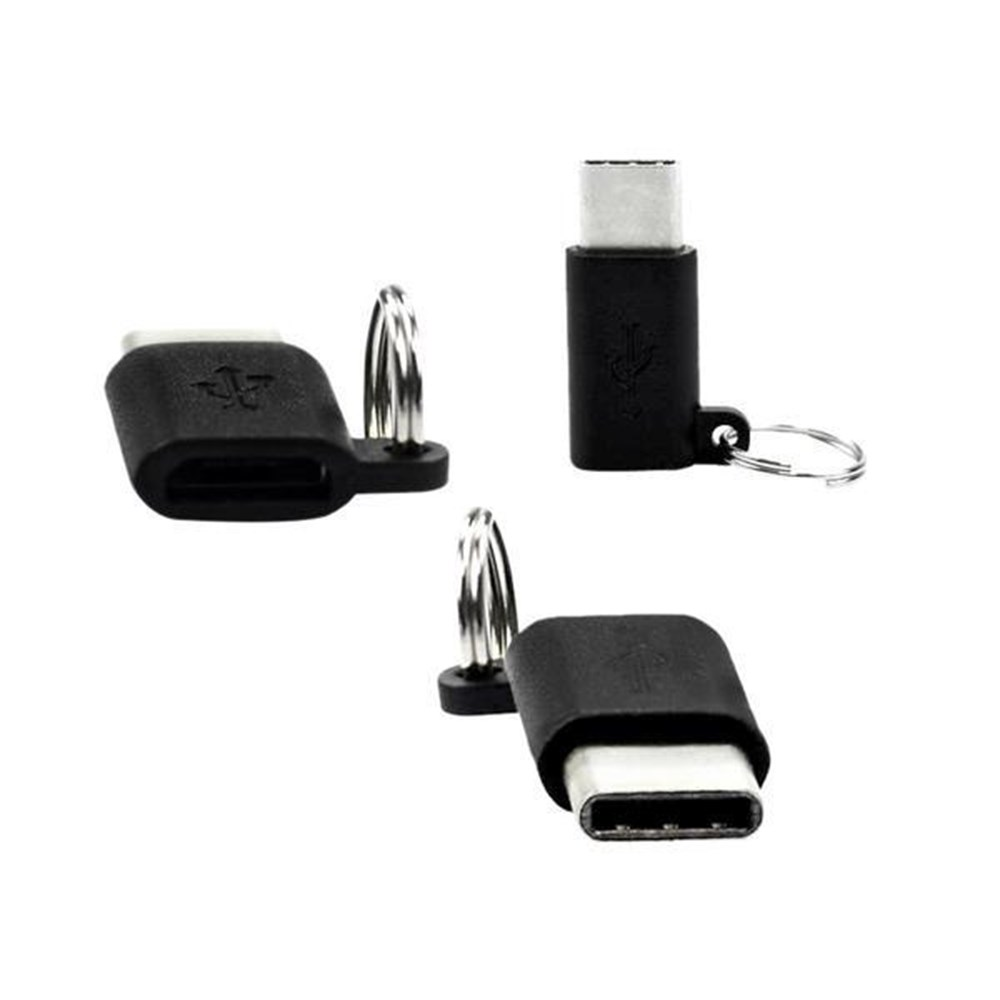 Adaptador Conversor USB-C x Micro USB(V8) Femea