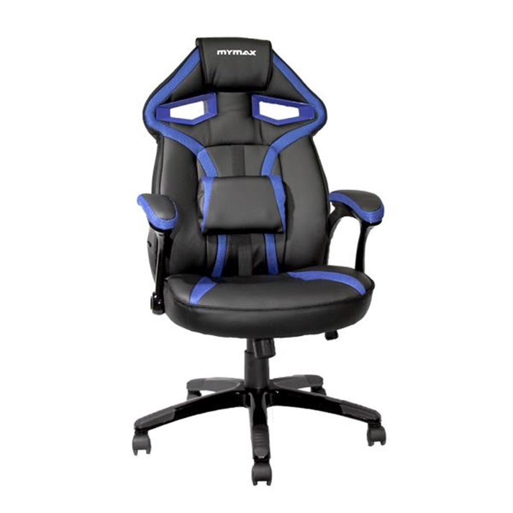Cadeira Gamer Mymax MX1  Azul e Preto MGCH-8131/BL