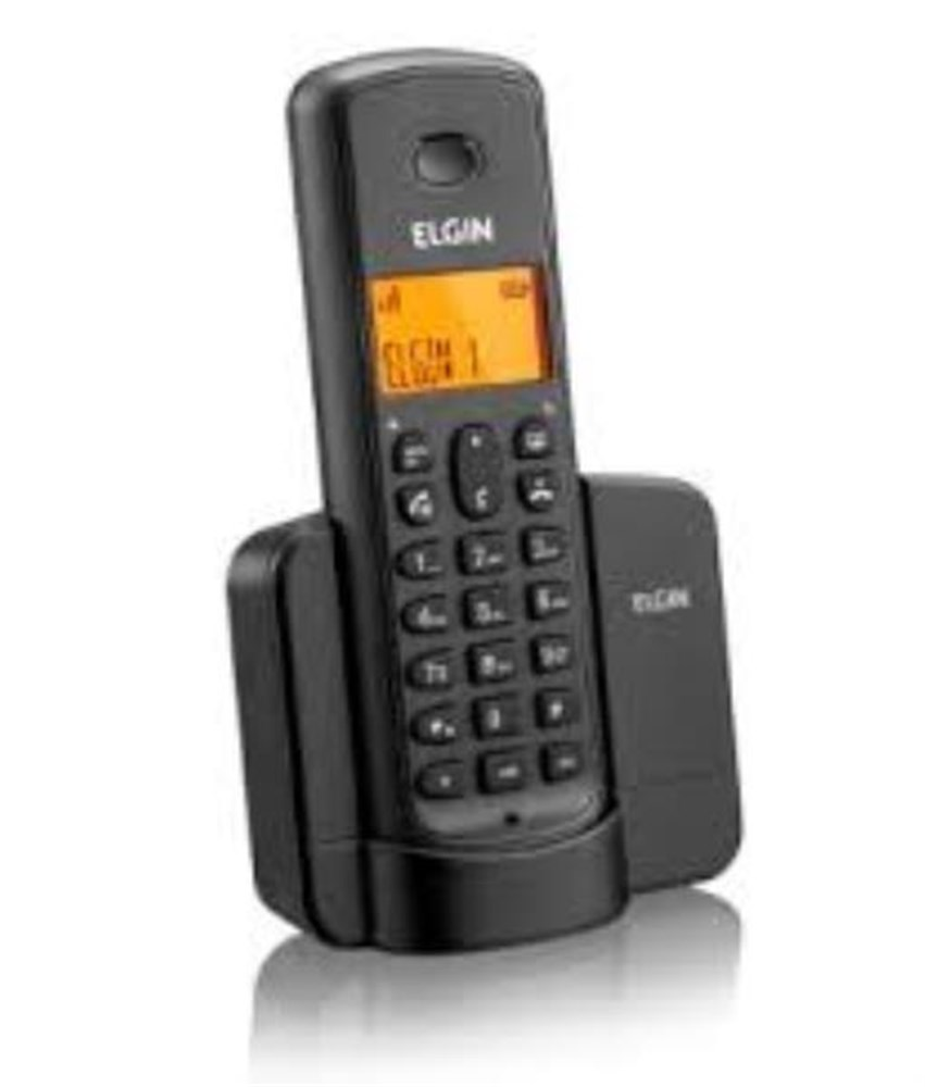 Telefone Sem Fio Elgin TSF 8001 Com Ramal Viva-Voz e Identificador
