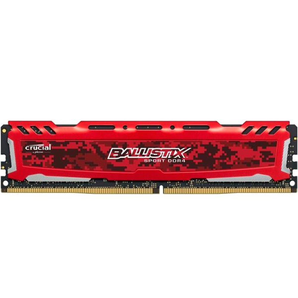 Memoria para Desktop DDR4 8GB 3200Mhz Crucial Ballistix Sport Red