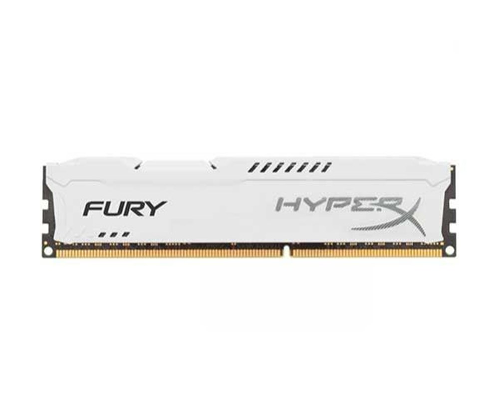 Memoria para Desktop 16GB DDR4 3200Mhz Kingston Gamer Hyperx Fury Branca