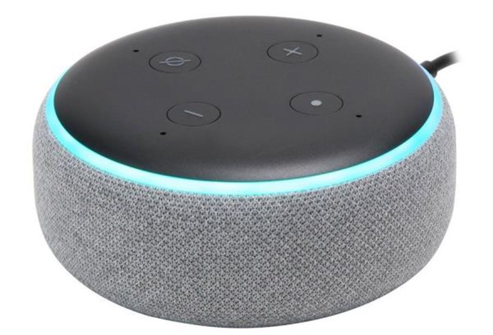 Caixa de som Amazon Echo Dot Alexa 3 Geracao Silver