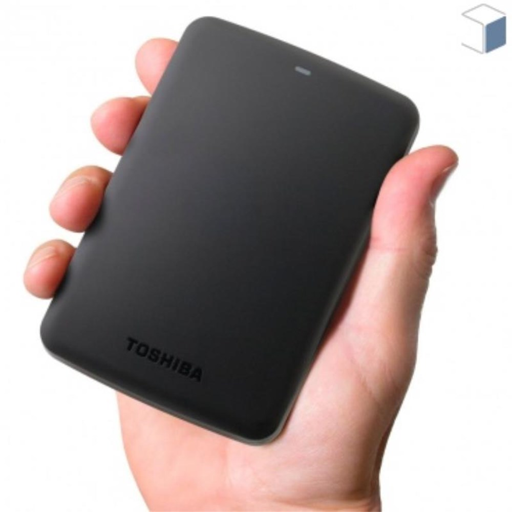 HD Externo Portatil 2TB Usb 3.0 Toshiba Preto HDTB520XK3AA