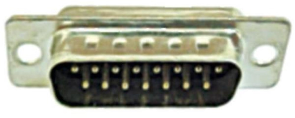 Adaptador Conector Macho com Pinos DB15
