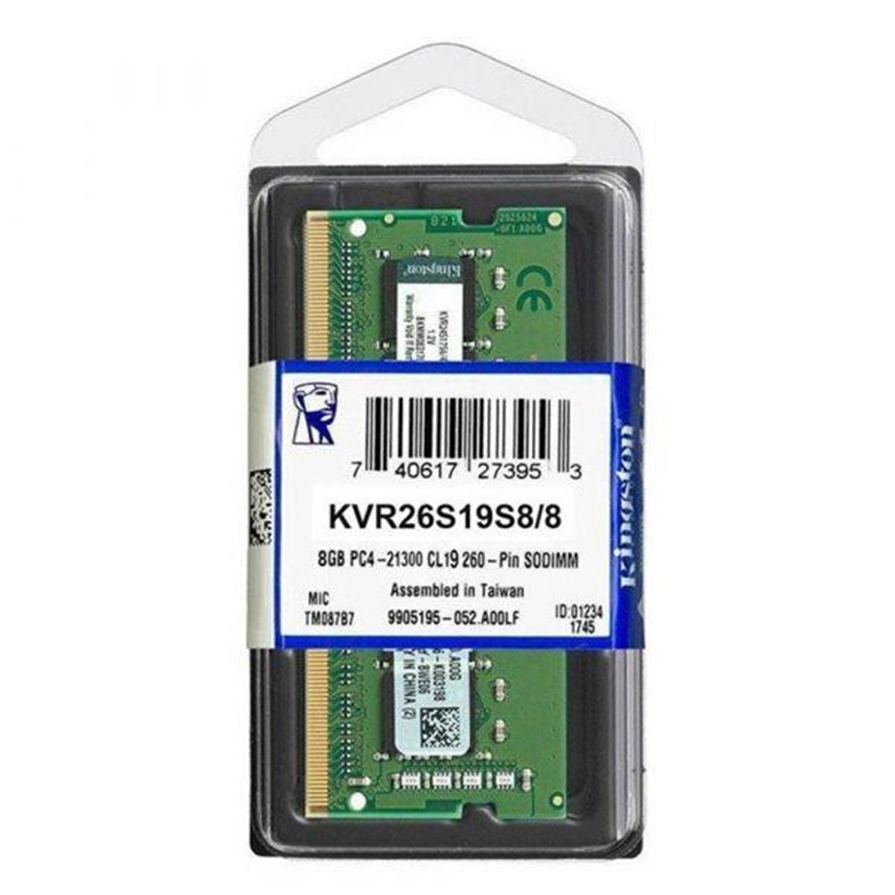 Memoria para Notebook DDR4 16GB 2666Mhz Kingston