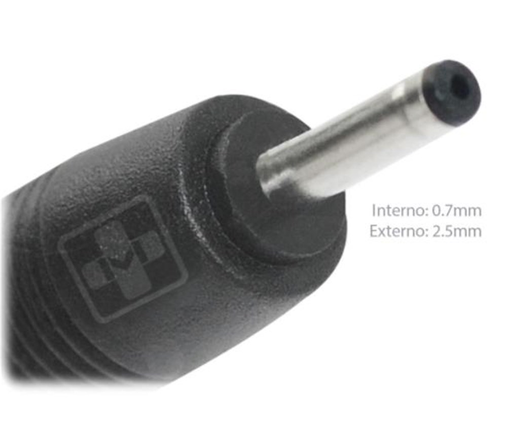 Fonte para Notebook Samsung 12V 3.33A Plug 2.5x0.7mm