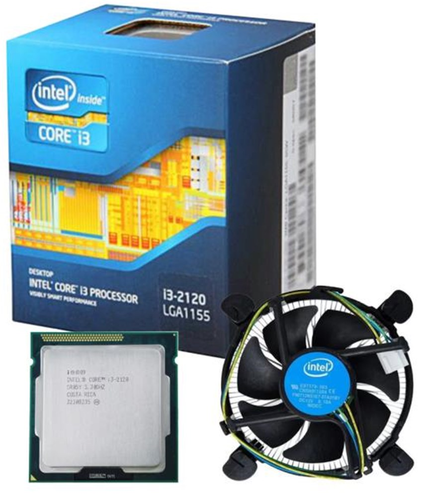 Processador Intel LGA 1155 Core i3-2120 3.3Ghz Com Cooler 2G