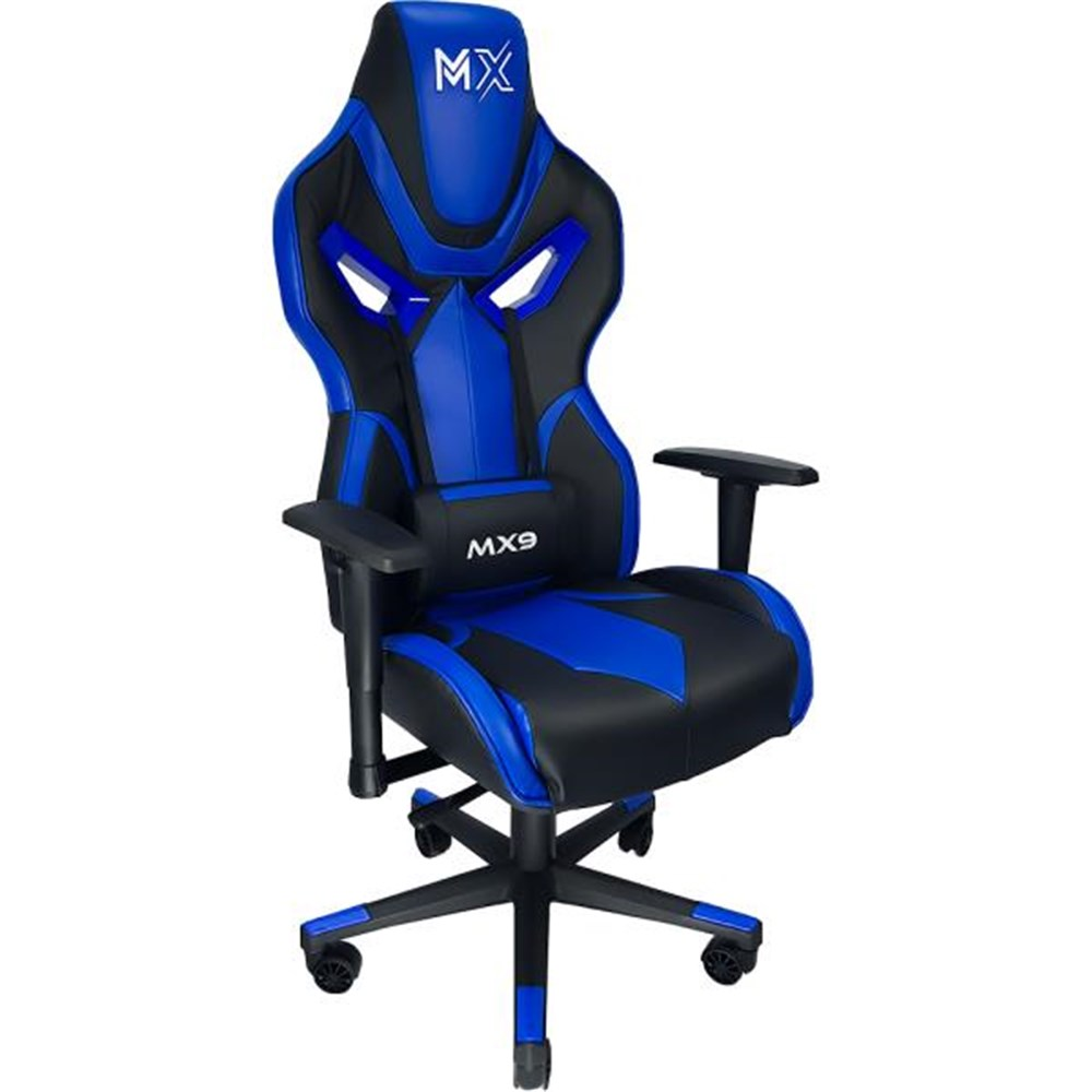 Cadeira Gamer MX9 Mymax Preto e Azul MGCH-MX9/BL