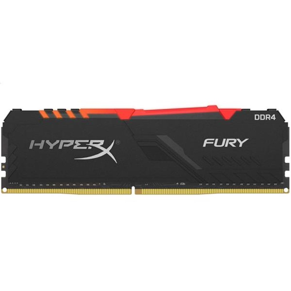 Memoria para Desktop 16GB DDR4 2666Mhz Kingston Gamer HyperX Fury Black RGB