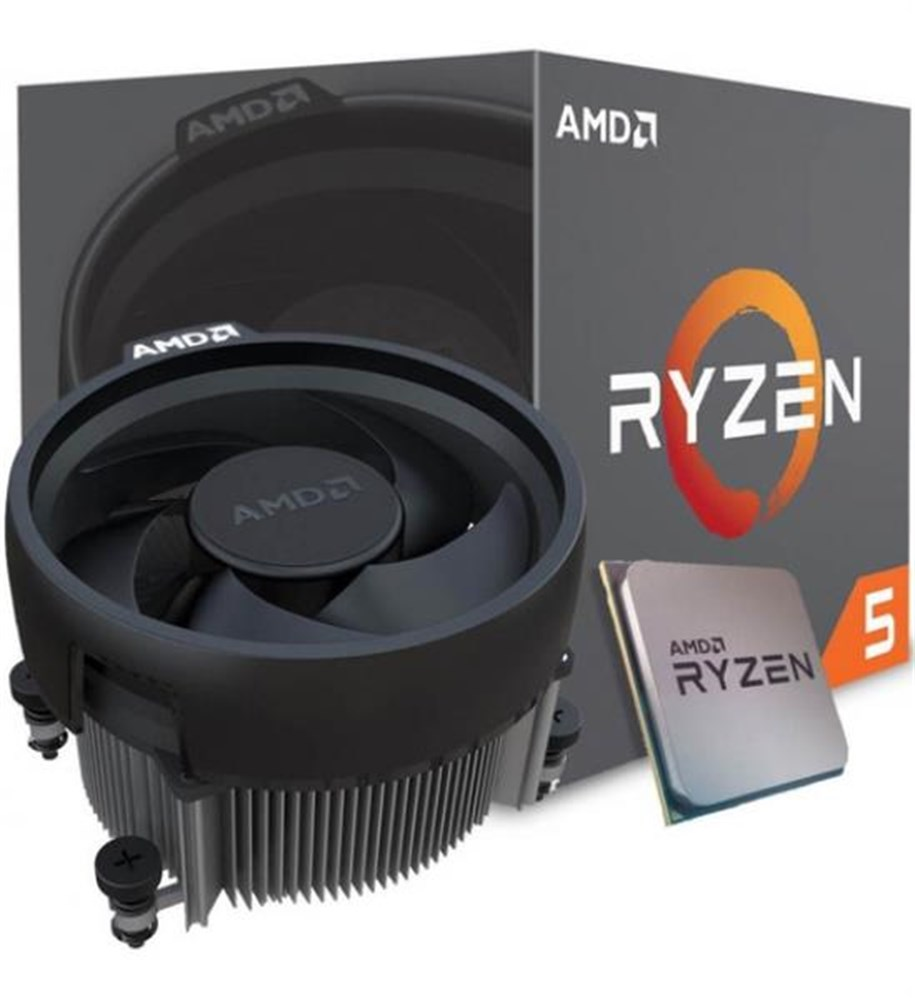 Processador AM4 AMD Ryzen 5 5500 3.6GHz (Max Turbo 4.2GHz) 16Mb *SEM VIDEO* Box