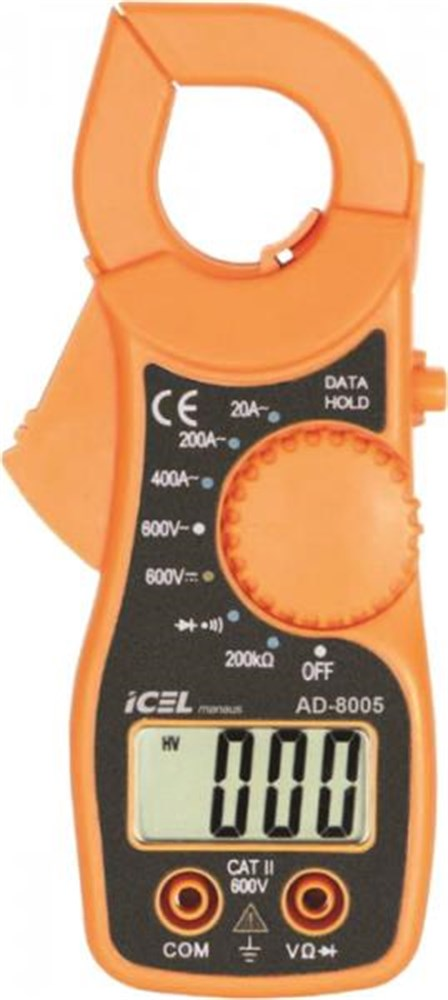 Alicate Ampermetro Digital ICEL AD-8005