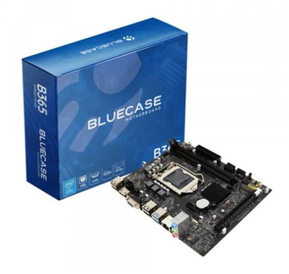 Placa Me Intel LGA 1151 Bluecase BMBB365-D3HGU DDR4 SSD M.2 VGA / HDMI / GigaLan