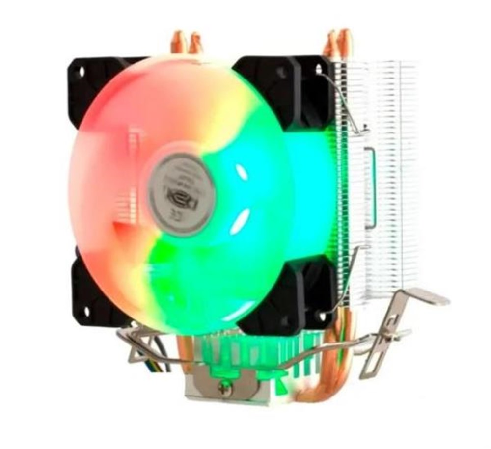 Cooler de Processador Intel / AMD 1 Fans RGB Dx-9300D