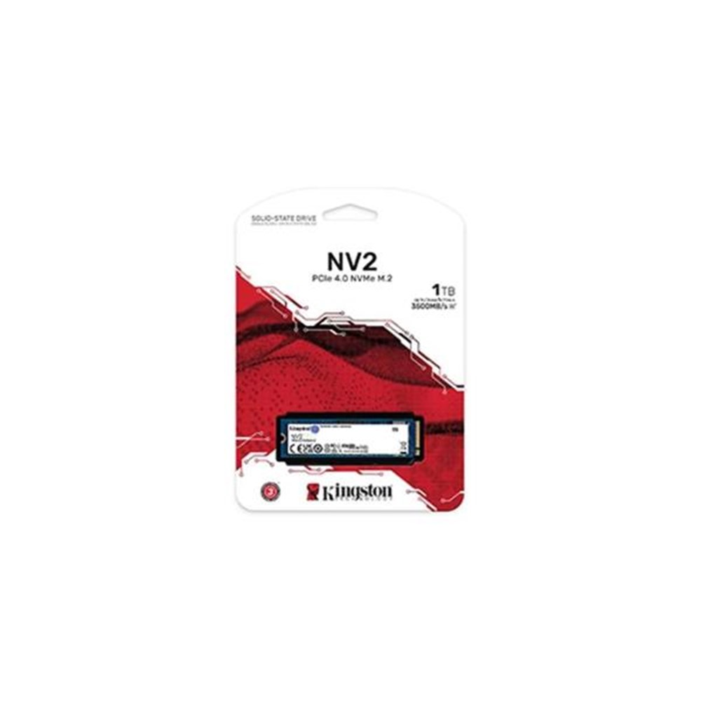 HD SSD de 1TB M.2 2280 NVMe Kingston NV2 - SNV2S/1000G