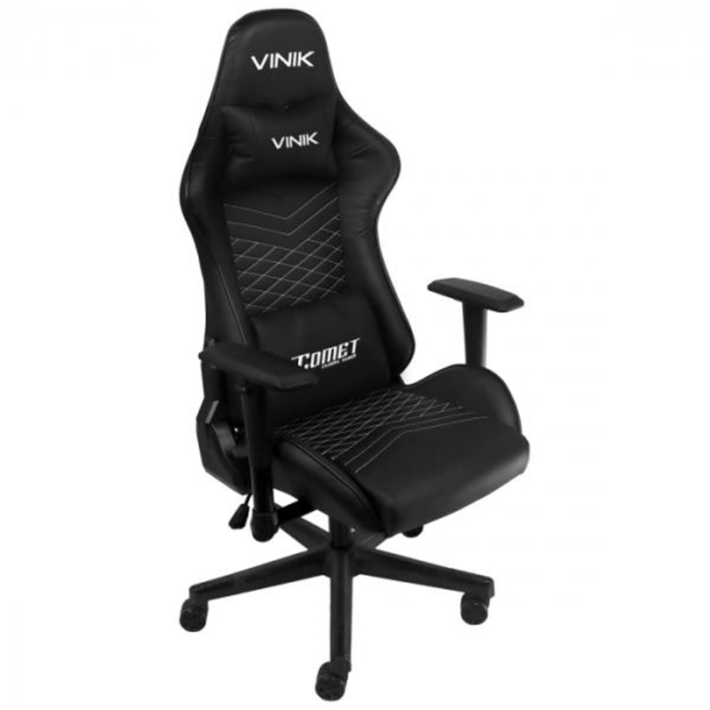Cadeira Gamer Vinik Comet Preta CGC10P
