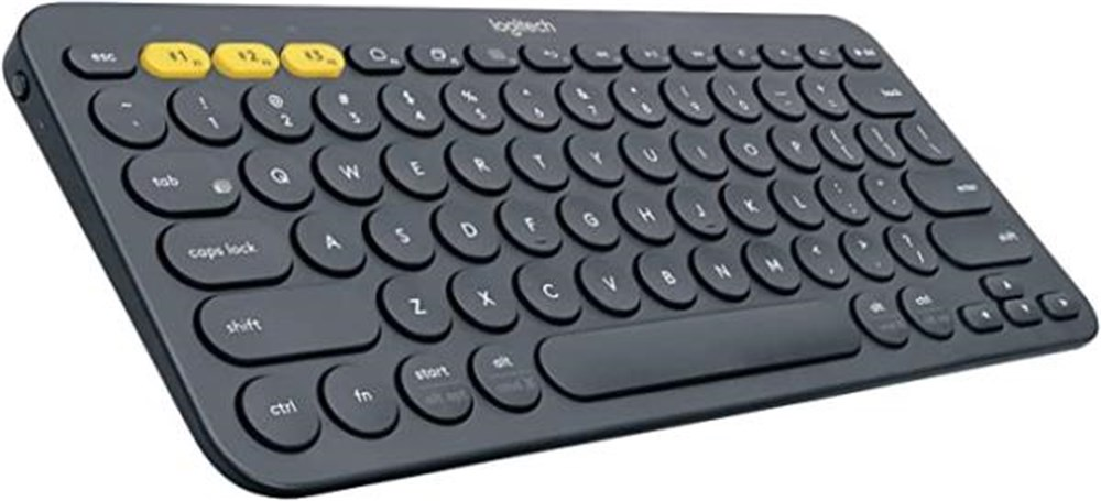 Teclado Sem Fio Bluetooth Logitech M-Device K380 Grafite