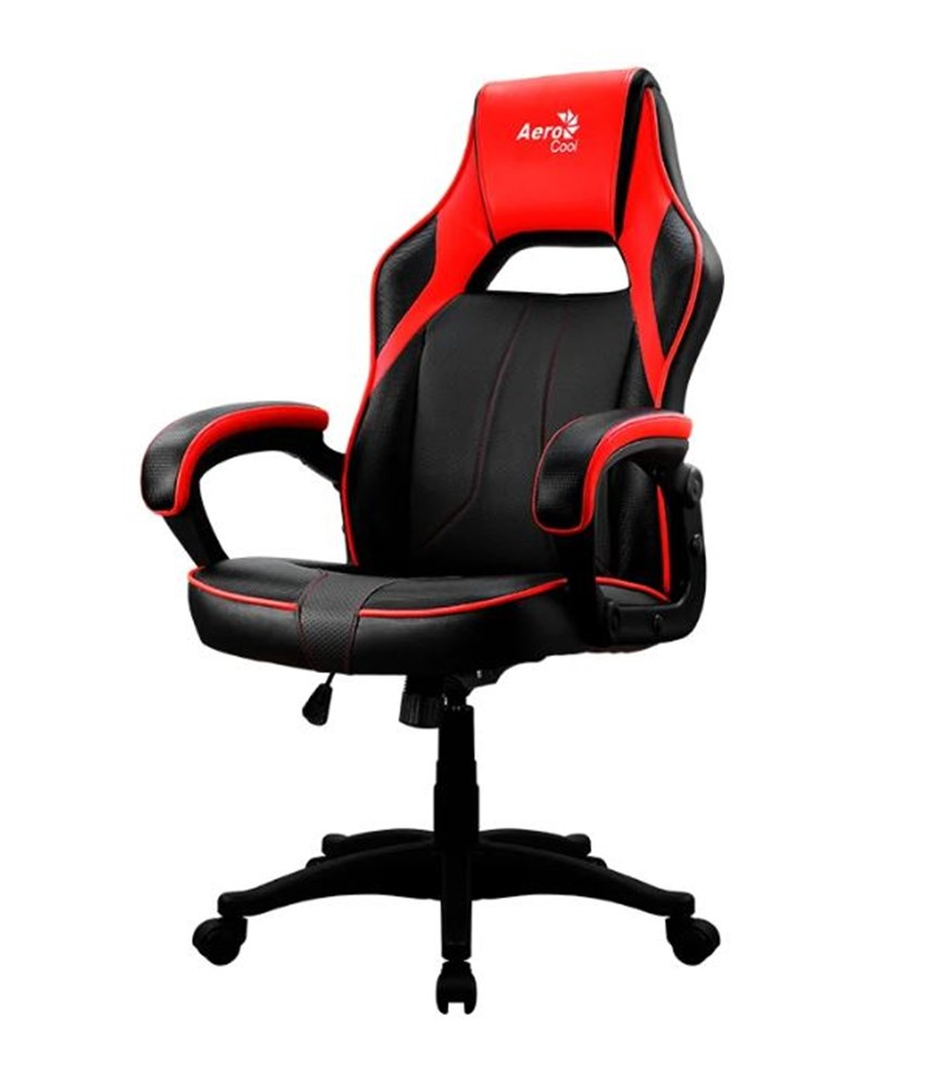 Cadeira Gamer Aerocool AC40C Air All Black e Vermelho