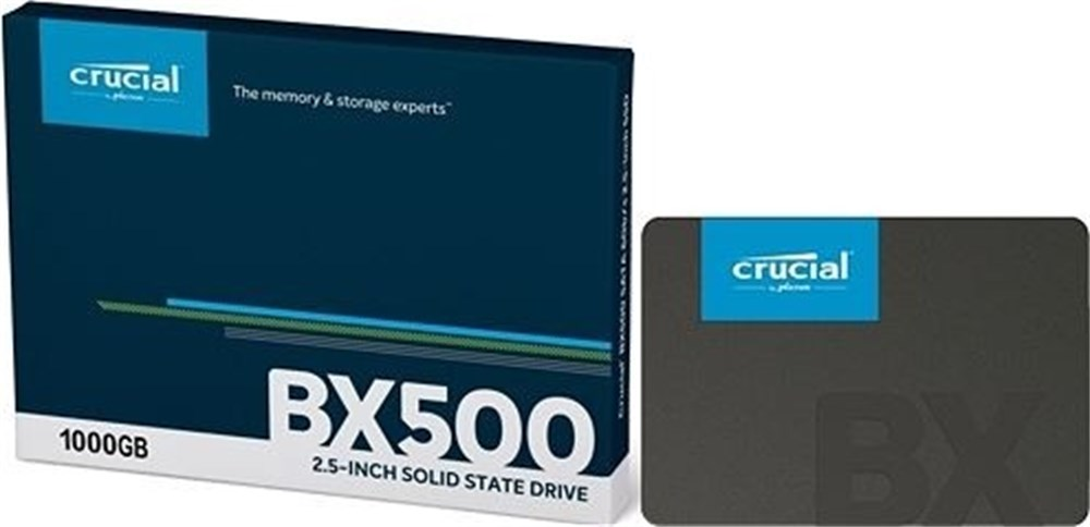 HD SSD de 1TB Sata Crucial BX500 - CT1000BX500SSD1