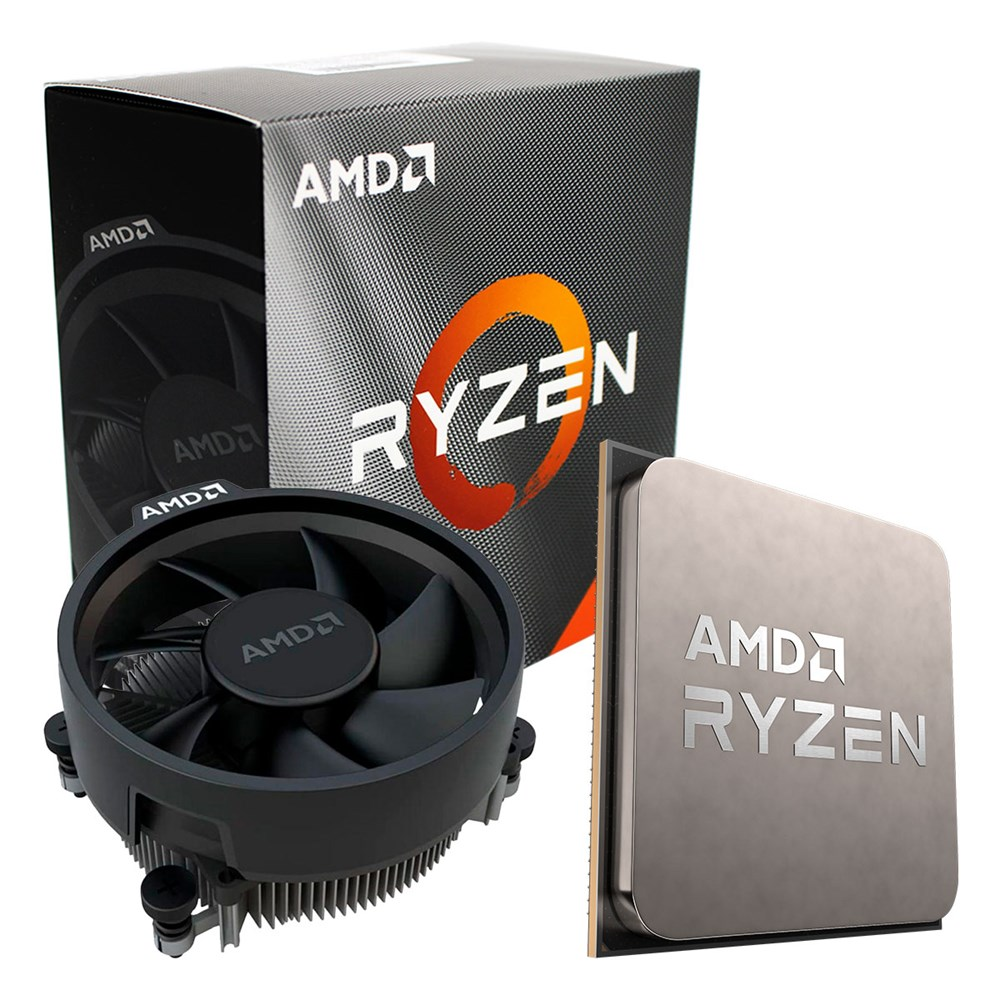 Processador AM4 AMD Ryzen 5 4500 4.1GHz 11MB 