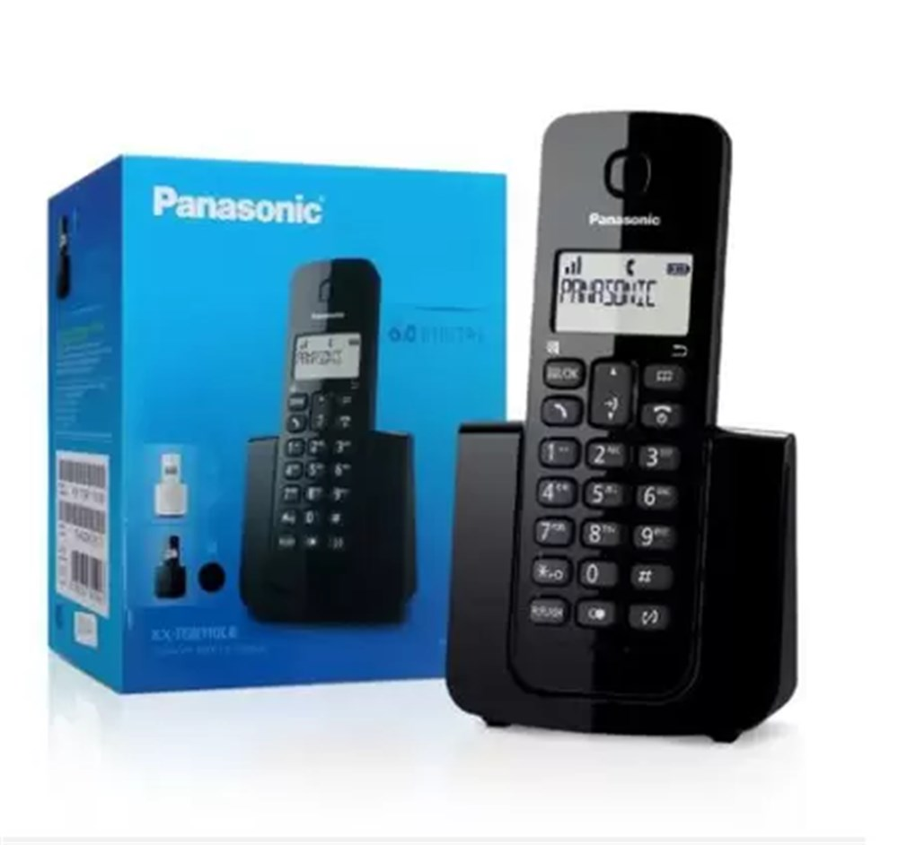 Telefone sem Fio Panasonic KX-TGB110LBB Preto