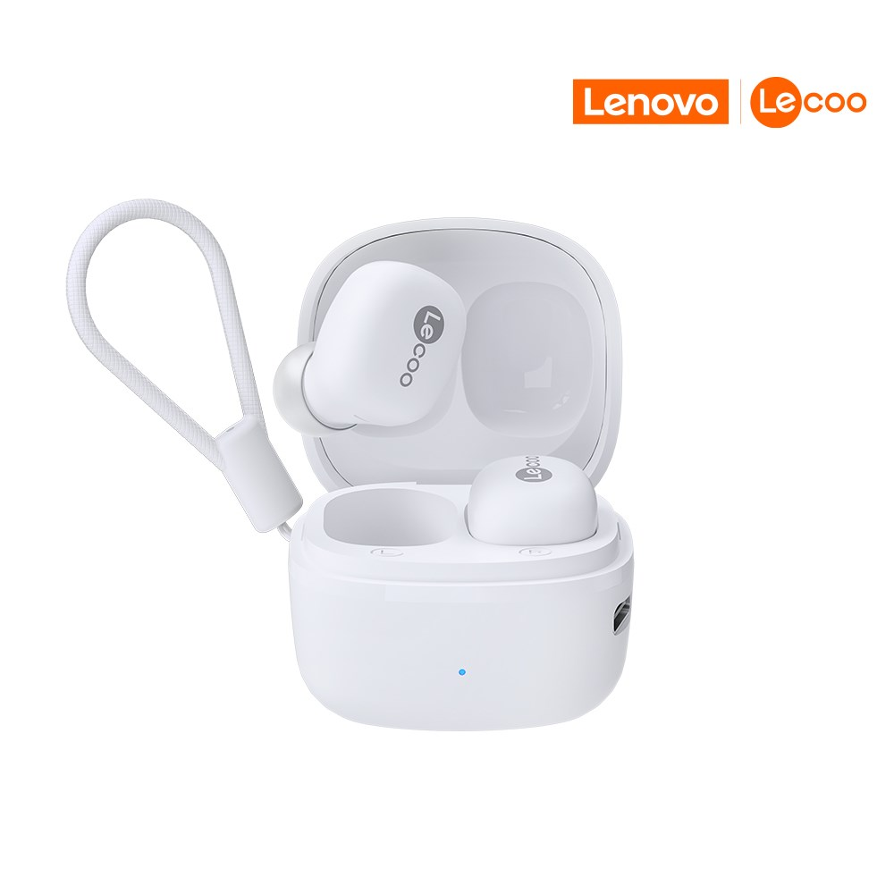 Fone de Ouvido EW301 Bluetooth 5 TWS Branco Lecoo