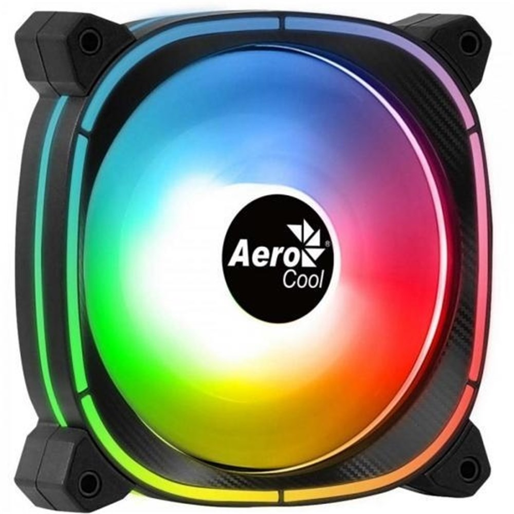 Cooler 120X120X25Mm Led RGB Astro 12 ARGB Aerocool 18 Leds