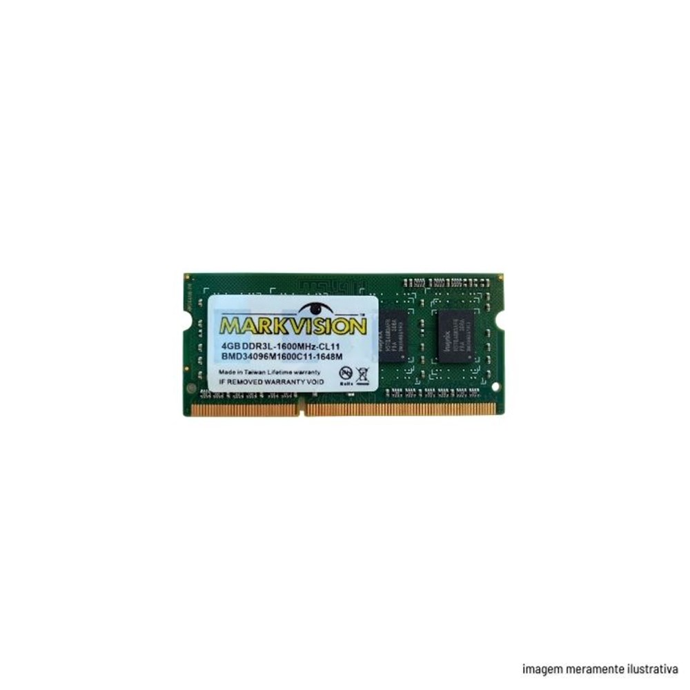 Memoria para Desktop 4GB DDR3 1600Mhz Markvision BMD34096M1600C11