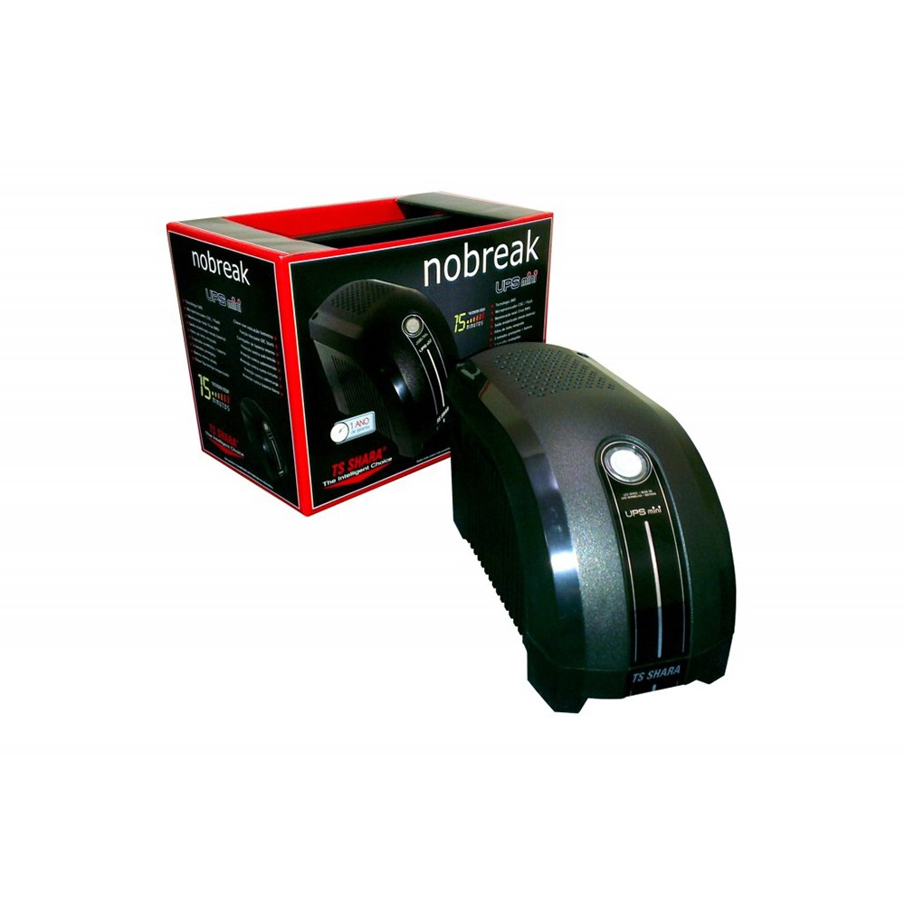 Nobreak TS Shara 600Va Bivolt E-115/220V e S-115V Preto