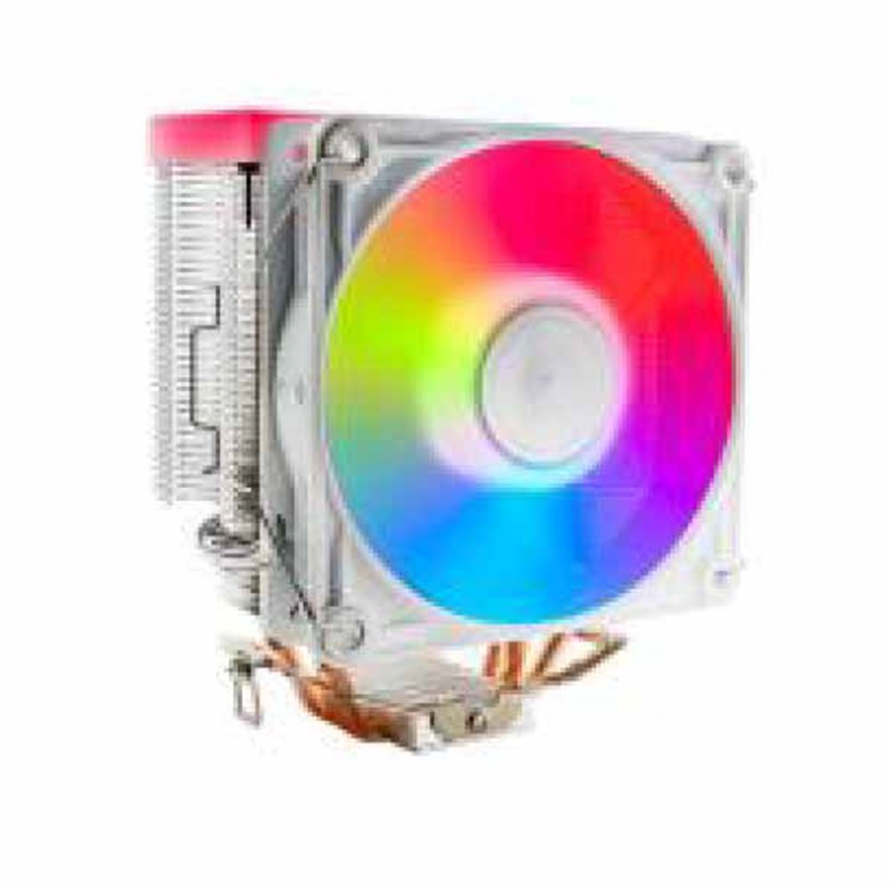 Cooler de Processador Intel e AMD DEX DX-2012 RGB Fan Branco