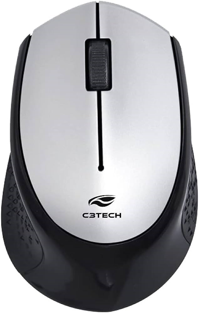 Mouse Sem Fio C3T M-W50SI Prata