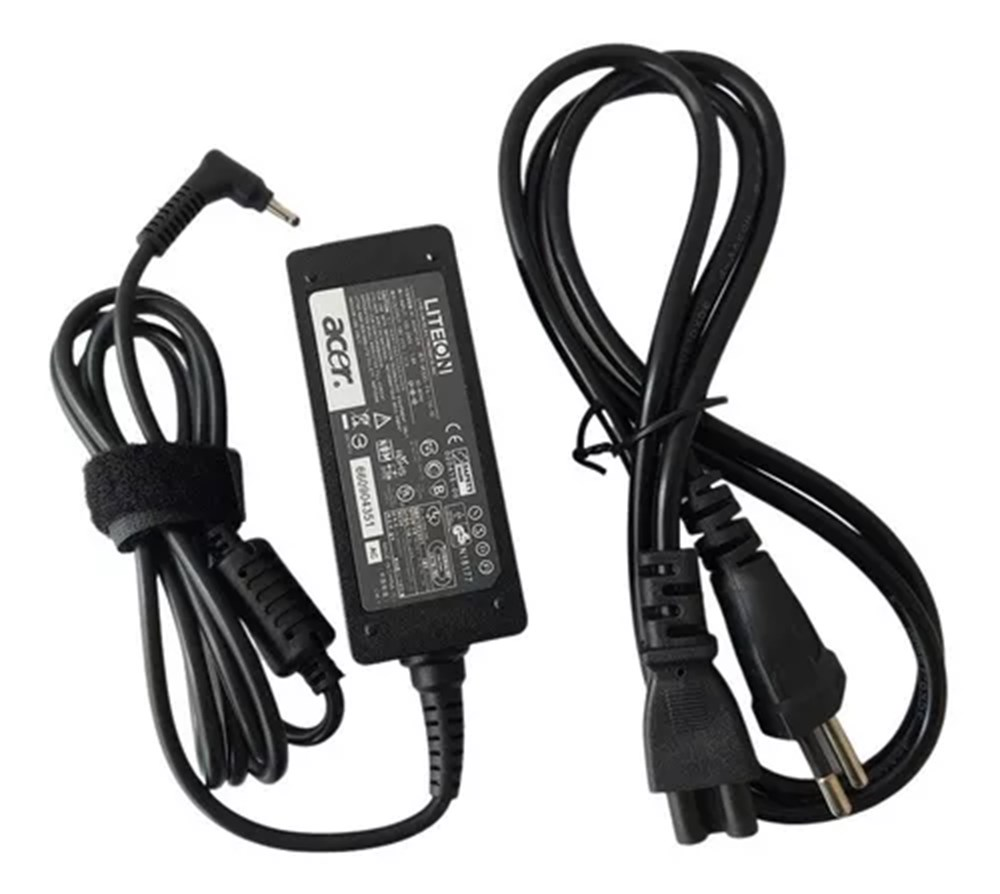 Fonte para Notebook Acer 19V 2.37A Plug 3.5x1.1mm