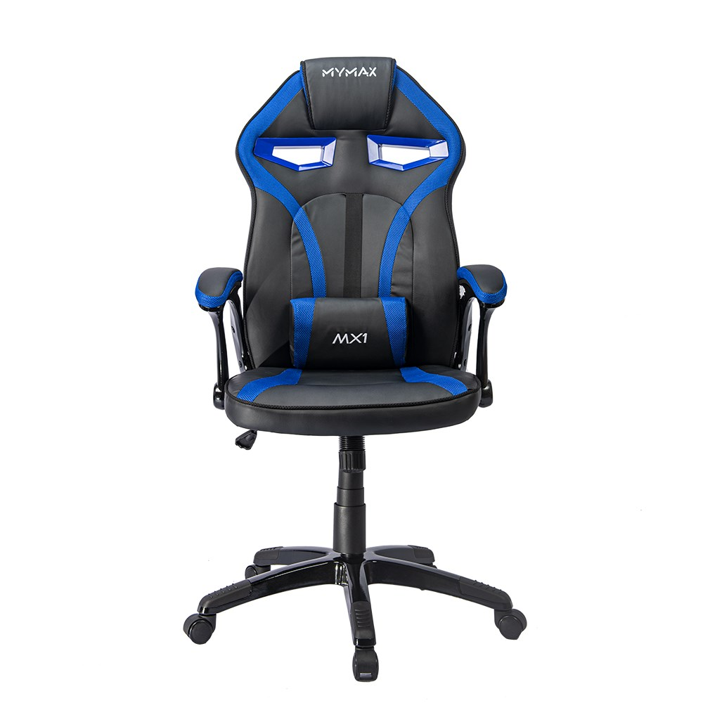 Cadeira Gamer Mymax MX1  Azul e Preto MGCH-8131/BL