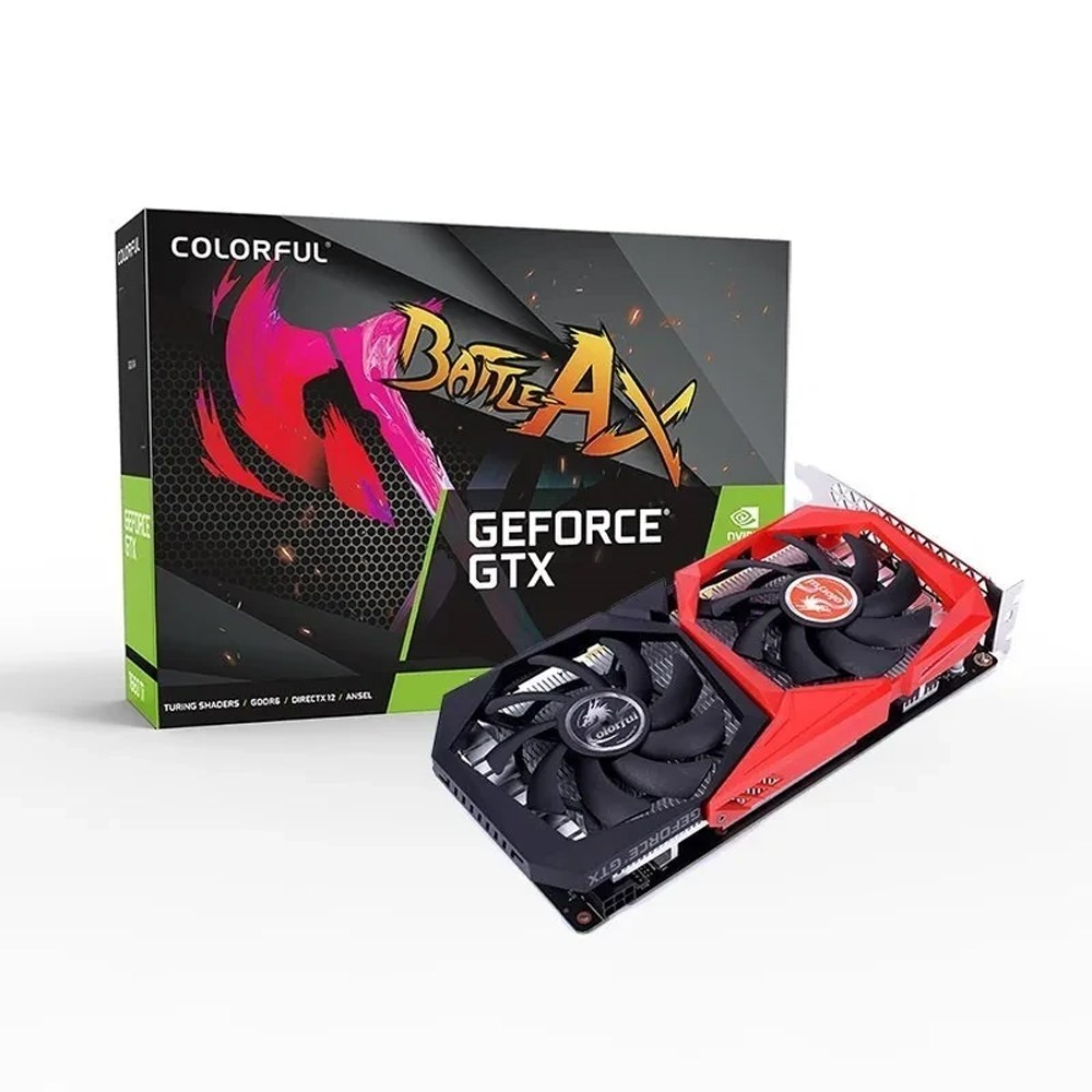 Placa de Vdeo GPU 4GB GTX 1650 NB GDDR6 128Bits Colorful G-C1650 NB4GV3-V