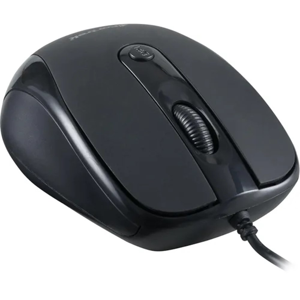 Mouse USB Fortrek OM-103BK 1600 Dpi Preto