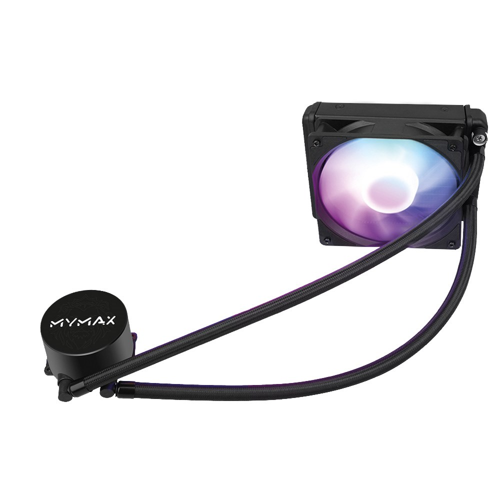 Cooler de Processador Water 120MM RGB Fryser AMD e Intel Mymax MYC/SCV1-120/RGB