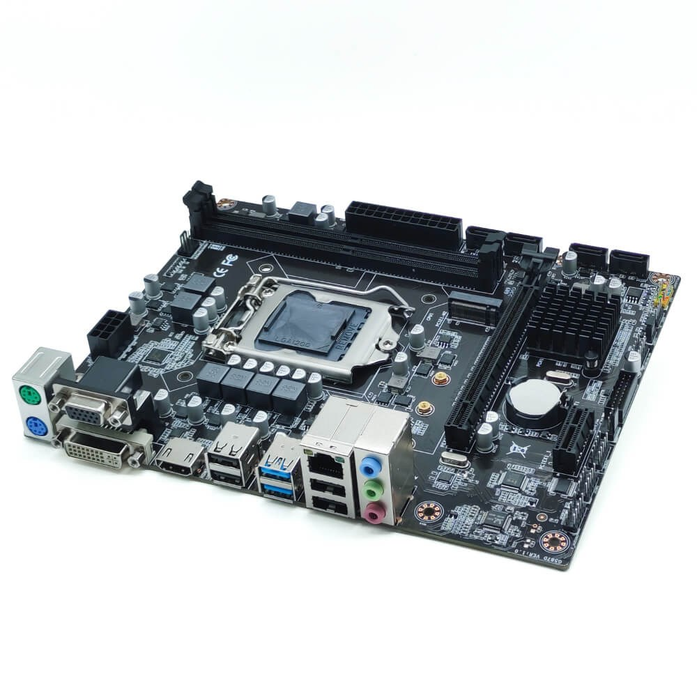 Placa Me Intel LGA 1200 Bluecase BMBH510-G3HGU-M2  DDR4 M.2 HDMI / VGA / DVI - 10 e 11G