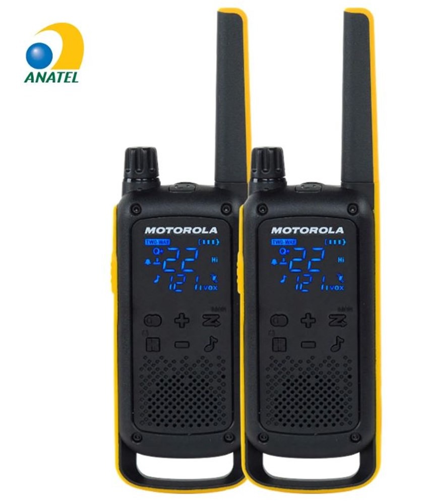 Rdio Comunicador Talkabout Motorola T470BR 35km Amarelo/Preto