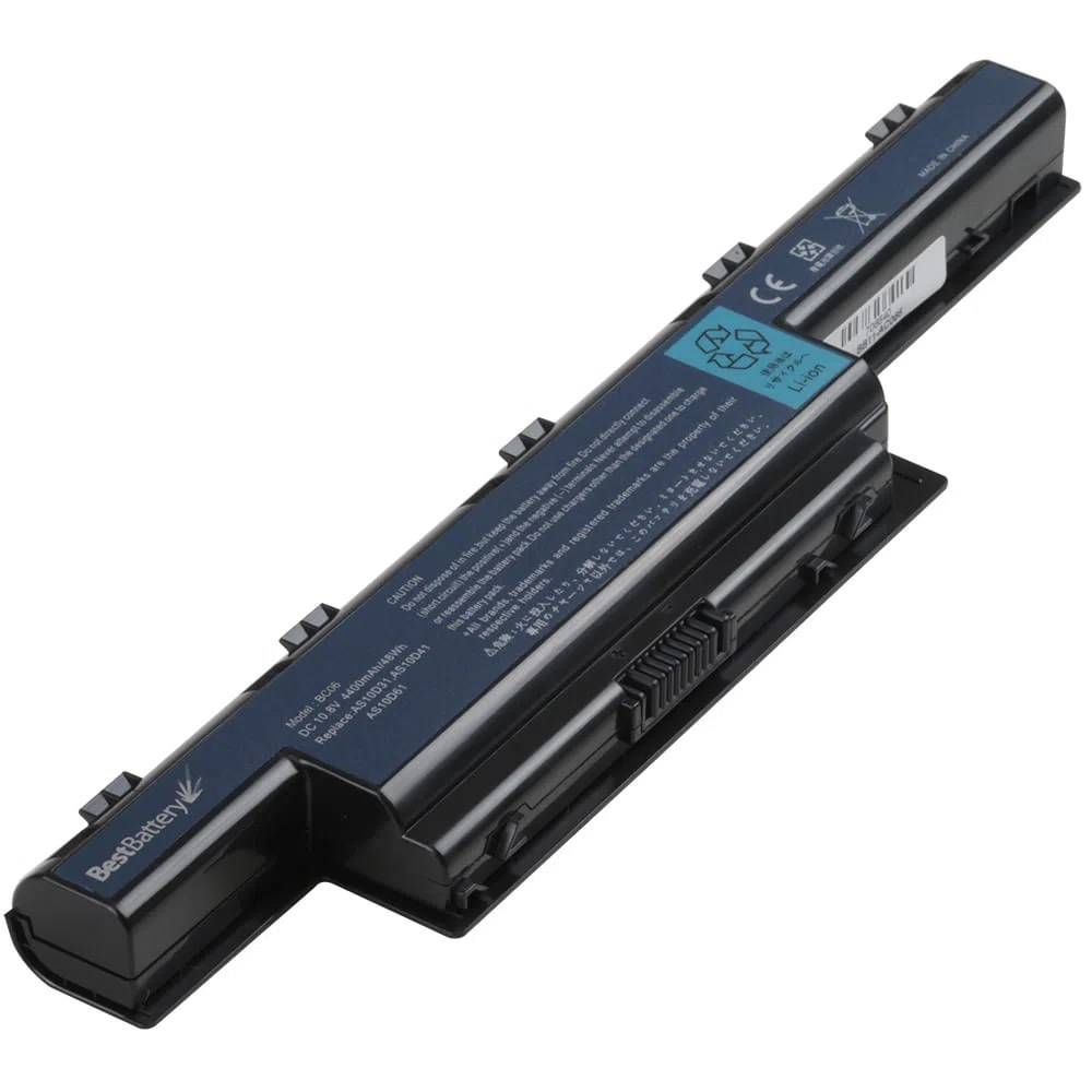 Bateria P/ Notebook Acer Aspire 5750 AS10D31 6 celulas