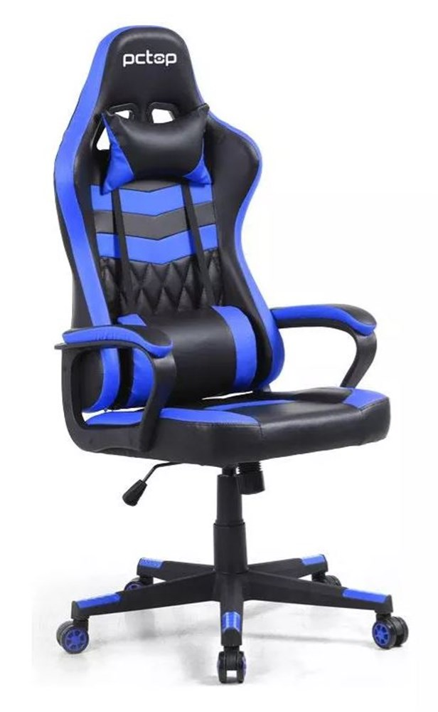 Cadeira Gamer PcTop Racer SE1010 Azul