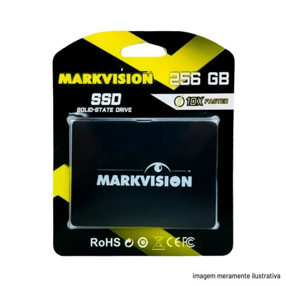 HD SSD de 256GB Sata Bauruinfo / Markivision / FNX