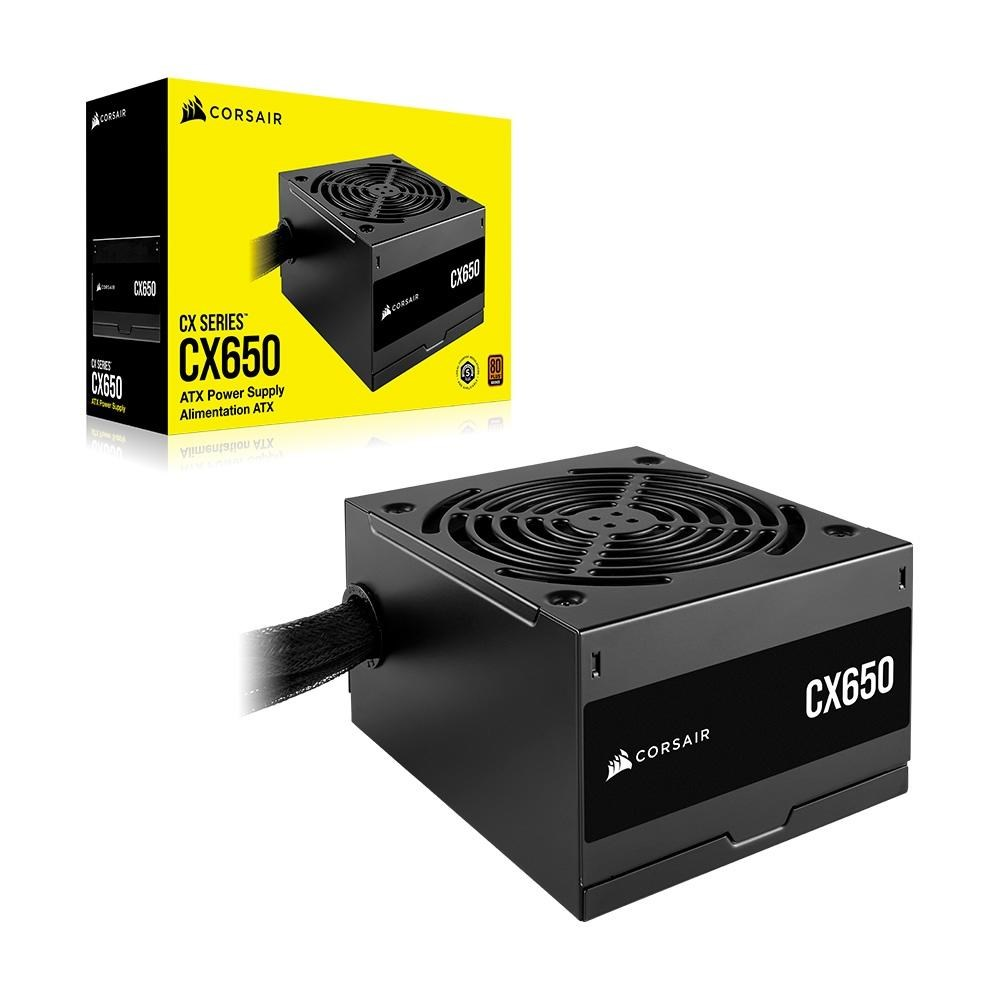 Fonte ATX 650W Corsair CX650 80 Plus Bronze - CP-9020278-BR