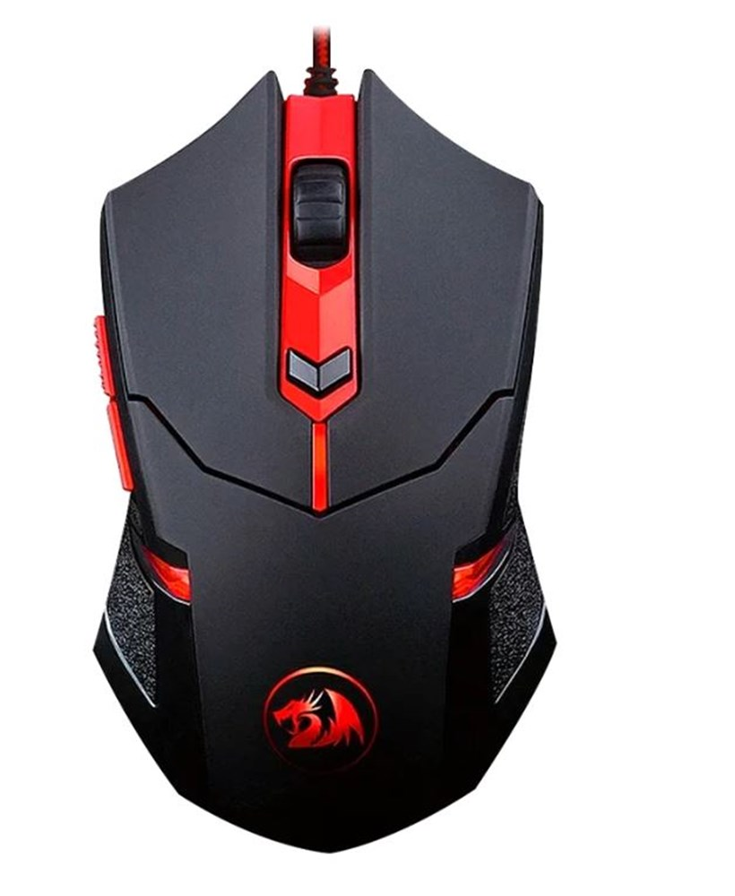 Mouse Gamer Redragon Centrophorus V3 Vermelho LED Vermelho