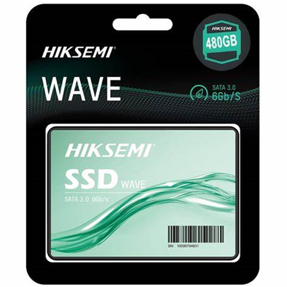 HD SSD Sata 480GB Bauruinfo/ Hiksemi HS-SSD-WAVE(S)/480G