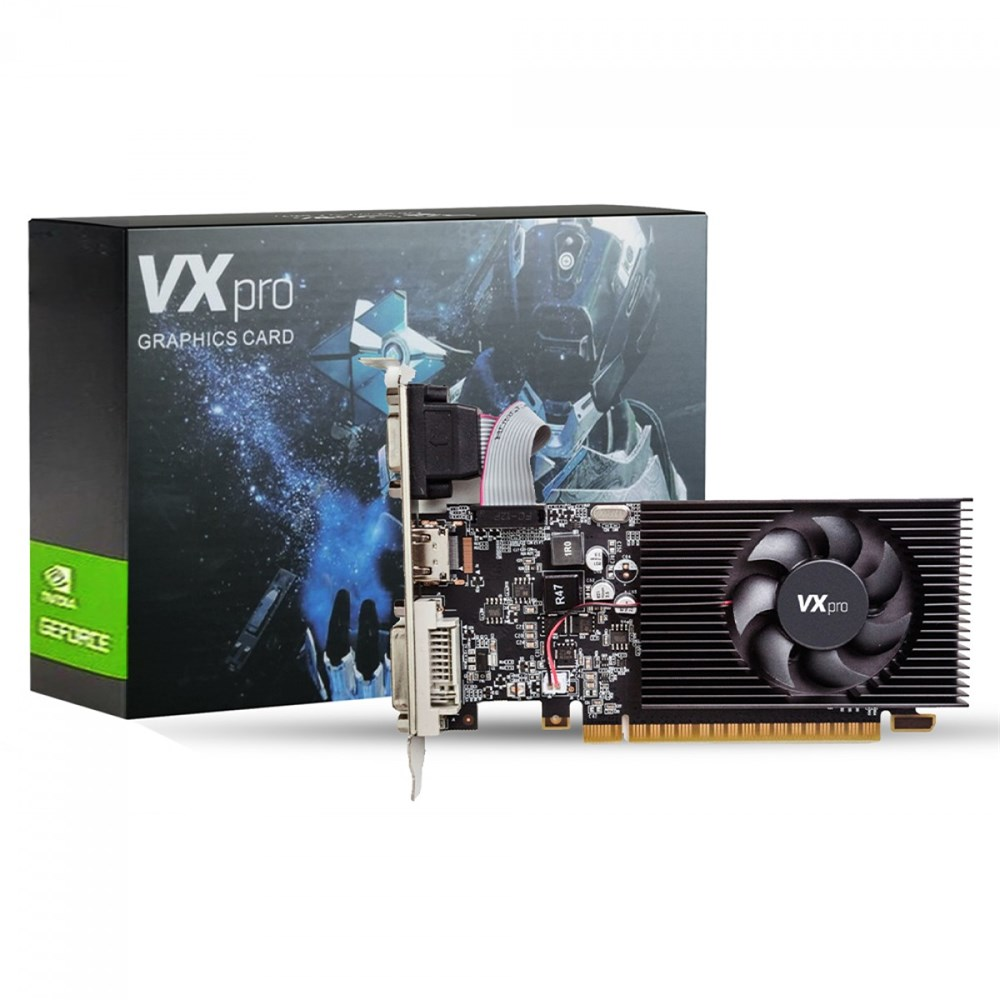 Placa de Vdeo GPU 1Gb G 210 DDR3 64Bits VXpro VXG210LP-1GD3