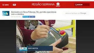 Brazo robótico suministrado a SENAI Nova Friburgo-RJ Brazil